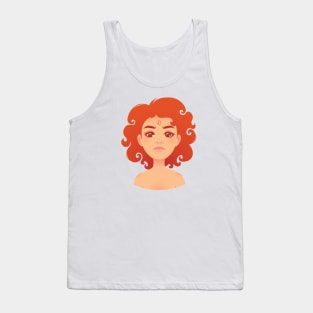 Leo Zodiac Sign Tank Top